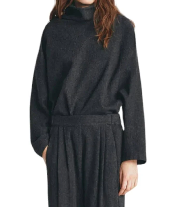 Stylish And Comfortable Clothing For Women Trend Alert Hoffman Sweater In Carbon