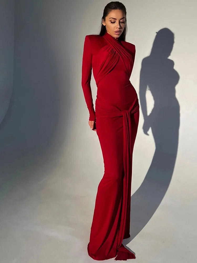 Timeless Women's Outfit Cool Prices Bandage Bodycon Halter Collar O-neck Long Sleeve Maxi Dress Timeless Women's Outfit Cool Prices Bandage Bodycon Halter Collar O-neck Long Sleeve Maxi Dress
