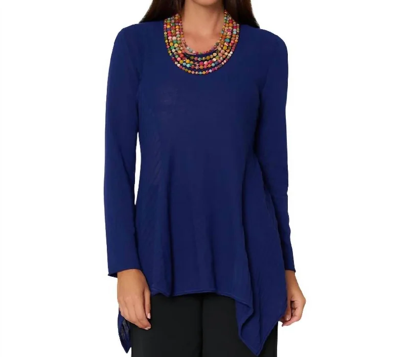 Sustainable Women's Clothes Fashion Essentials Just Right Sweater In Royal Blue