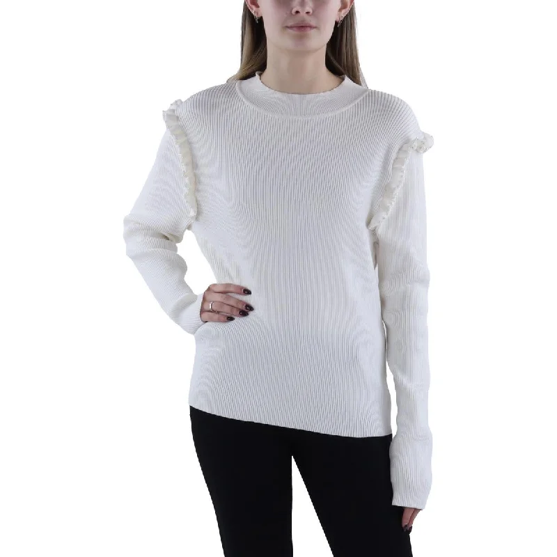 Women's Comfortable Lounge Attire Trendy Fashion Sale Womens Embellished Mock Neck Pullover Sweater Women's Comfortable Lounge Attire Trendy Fashion Sale Womens Embellished Mock Neck Pullover Sweater