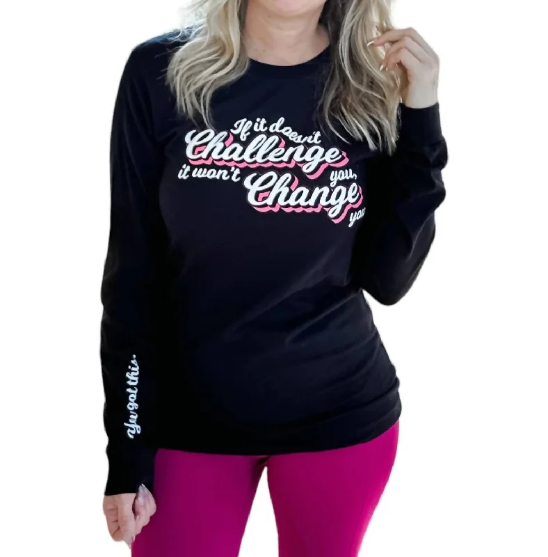 Women's Professional Garments Chic & Modern Sales Challenge Sweater In Black