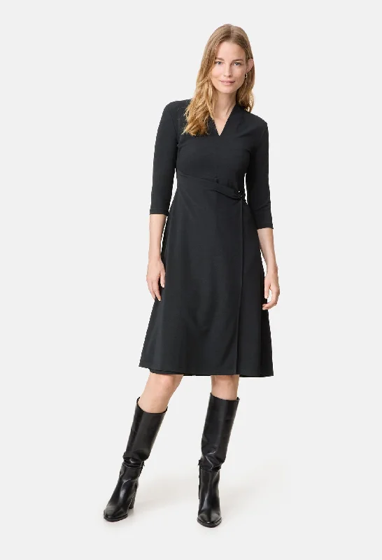 Women's Sports Apparel Winter Warehouse Sale Elegant Wrap Over Dress