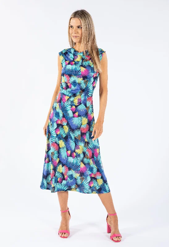 Women's Versatile Apparel Absurdly Cheap Sale Firework Print Dress