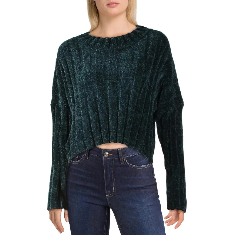 Women's Wardrobe Apparel Modern Chic Discounts Womens Chenille Ribbed Sweater