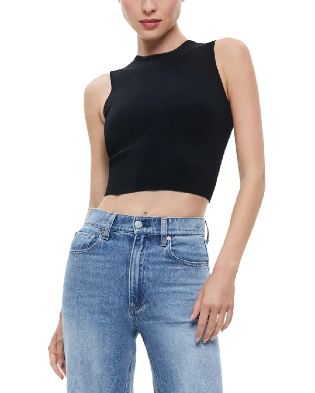Formal Outfit For Women Fashion Sale alice + olivia Loe Lace Up Back Sleeveless Sweater Formal Outfit For Women Fashion Sale alice + olivia Loe Lace Up Back Sleeveless Sweater