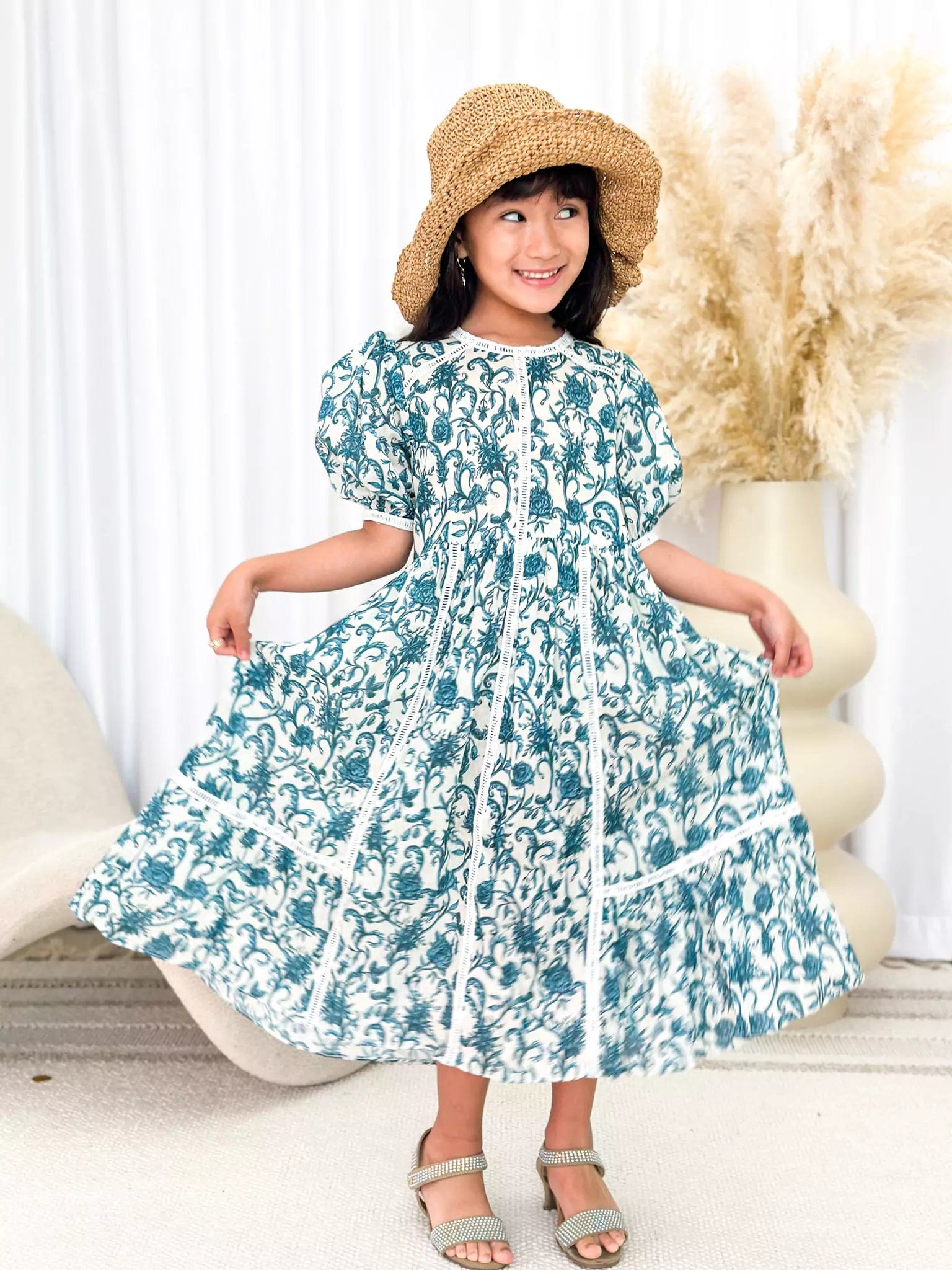 Women's Plus-Size Apparel Urban Elegance Deals Mini French Flora Lace Long Dress
