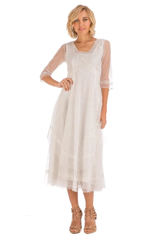 Women's Stylish Professional Garments Style Without Limits Mary Darling Dress in Ivory by Nataya Women's Stylish Professional Garments Style Without Limits Mary Darling Dress in Ivory by Nataya