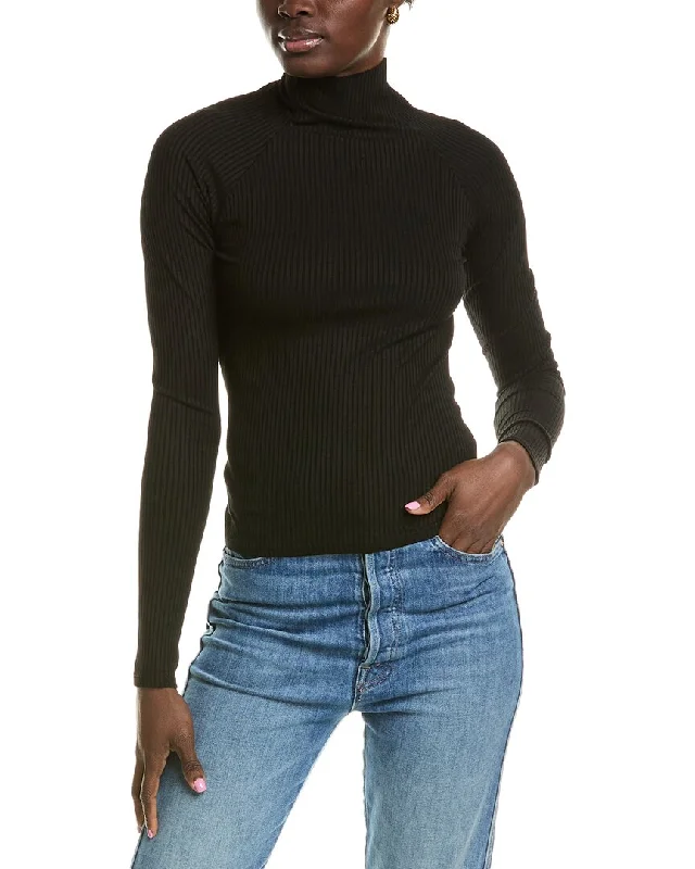 Women's Stylish Outdoor Outfit Vintage-Modern Style Offers Enza Costa Twist-Back Sweater Women's Stylish Outdoor Outfit Vintage-Modern Style Offers Enza Costa Twist-Back Sweater