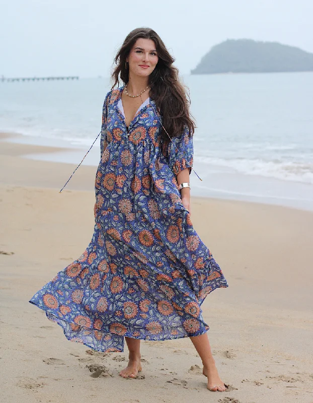 Women's Clothes For Work Events Avant-Garde Style Promotions Neera Maxi in Desire