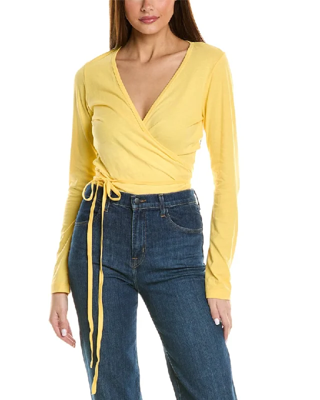 Women's Outerwear Attire Bold Style Discounts DONNI. Wrap Top