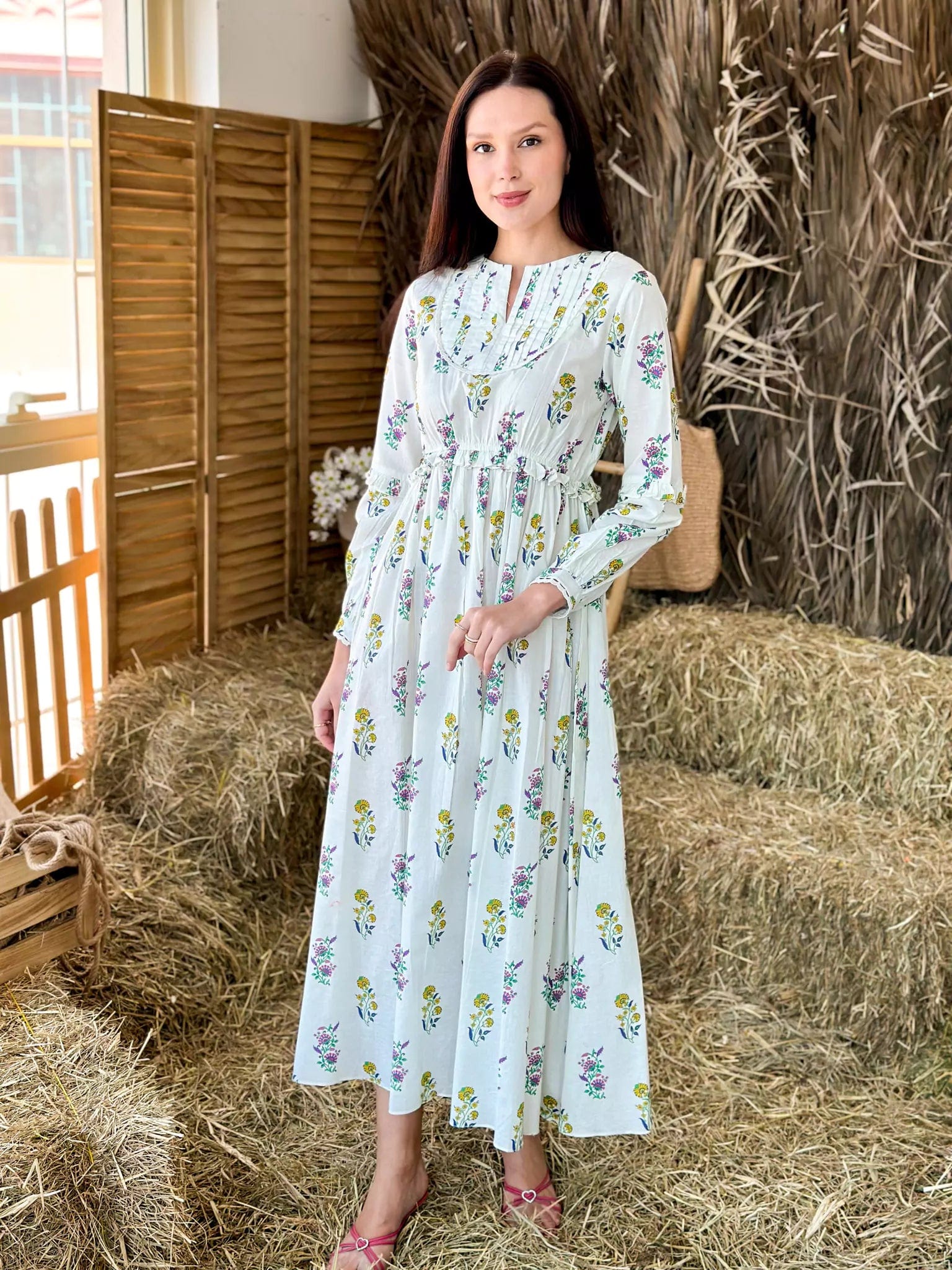 Women's Clothing For Outdoor Events Essentials On Sale Marigold Cotton Summer Dress Women's Clothing For Outdoor Events Essentials On Sale Marigold Cotton Summer Dress
