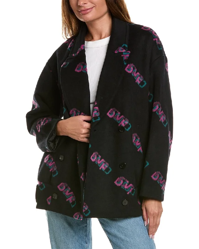 Women's Seasonal Clothes Diane von Furstenberg Bellamira Wool-Blend Coat