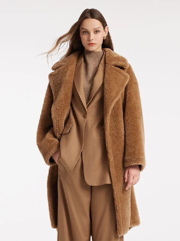 Clearance Event – Grab Stylish Outfits Before They're Gone Lamb Wool Oversized Teddy Coat