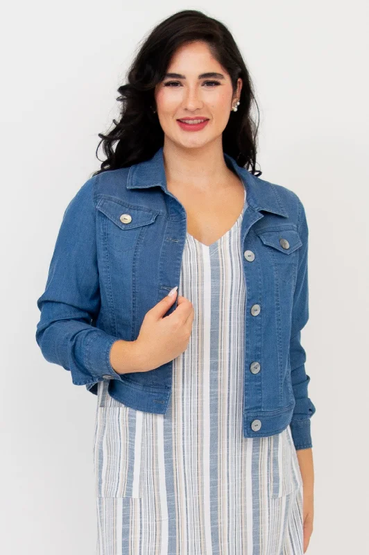 Trendy Outfits At Exclusive Discounts – Don't Miss Out Colleen Jacket, Tencel Denim