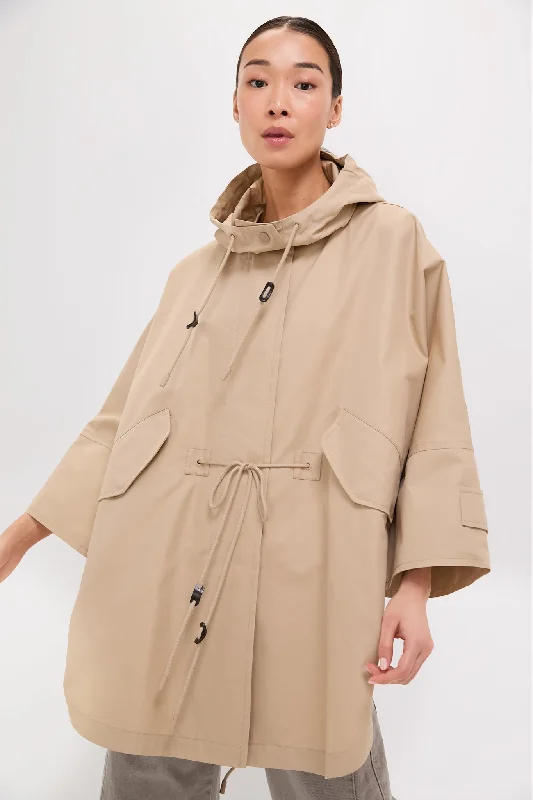 Women's Holiday Apparel Sand Usa Raincoat