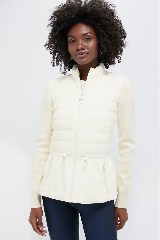 Women's Outerwear Apparel Cream Laika Jacket