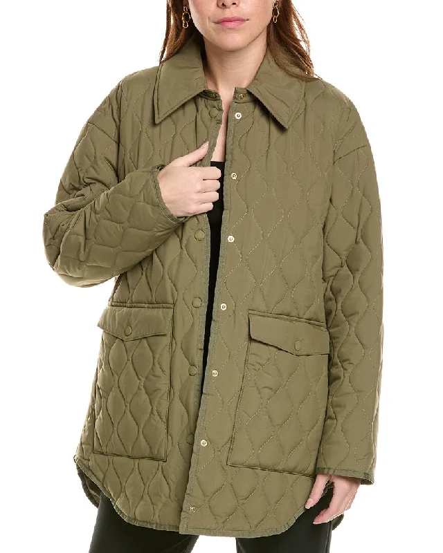 Women's Chic Apparel Patrizia Pepe Quilted Jacket