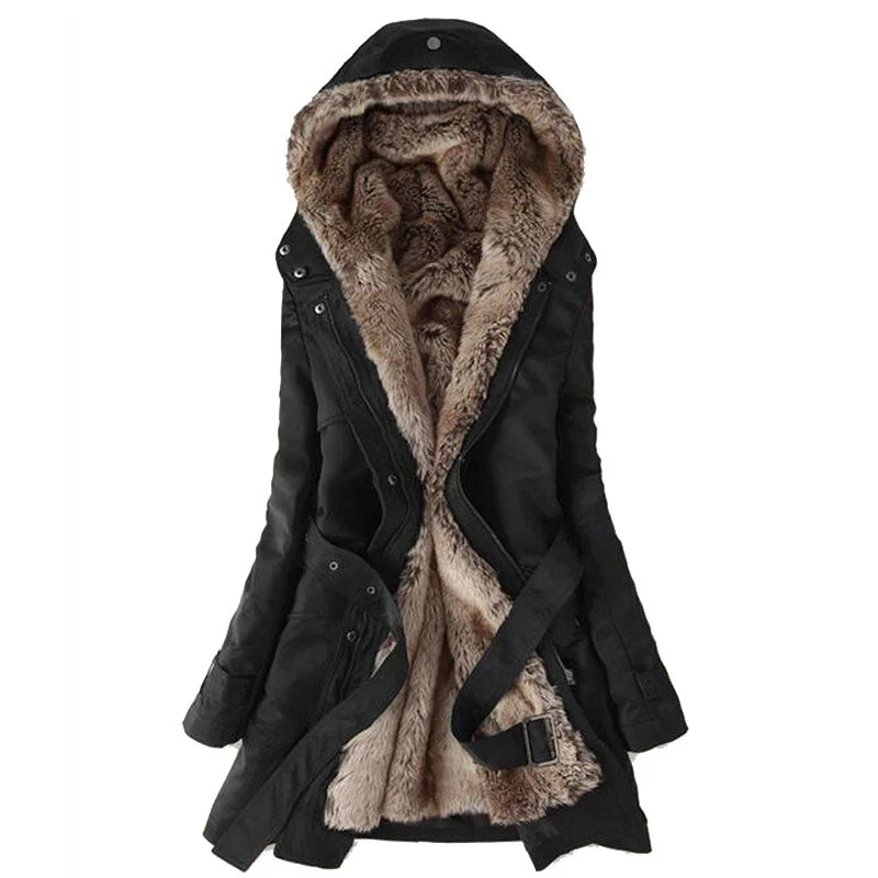 Huge Savings On Must-Have Clothing Two Way Wear Fur Coat Parka