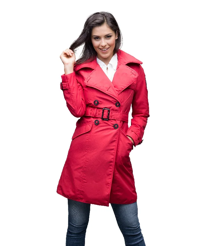 Women's Layered Outfit Justice Legacy Women's Trench Coat