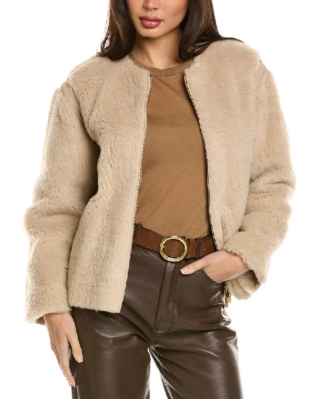 Women's Clothes And Apparel Sets Max Mara Panno Alpaca, Wool & Silk-Blend Coat