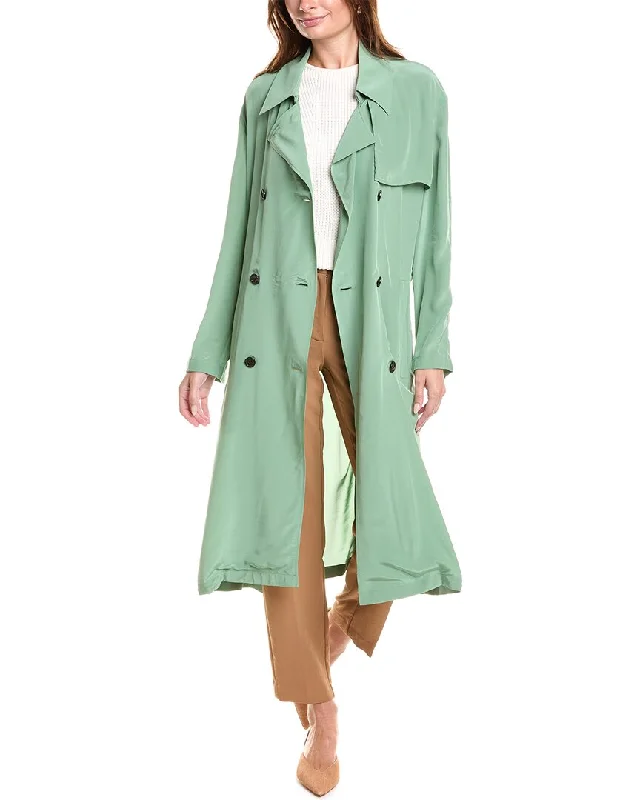 Everyday Fashion Deals – Chic Looks For Less Theory Double-Breasted Trench Coat