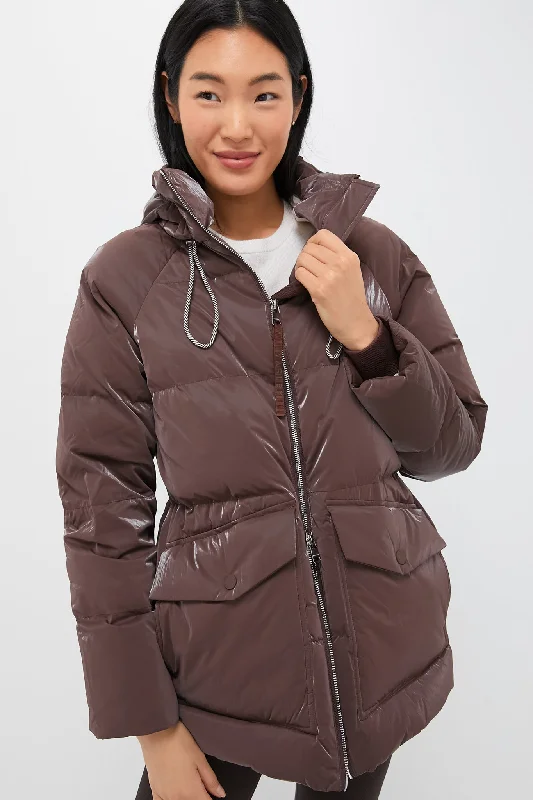 Stylish Women's Apparel French Roast Fullerton Down Jacket