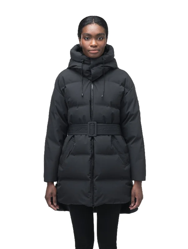 Women's Vacation Clothes Ida Women's Mid Length Parka