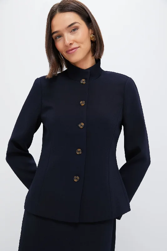 Casual Chic Clothing For Women Navy Lanier Jacket