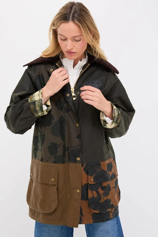 Best-Selling Outfits Now At Exclusive Promotional Prices Archive Olive Beauflower Wax Jacket