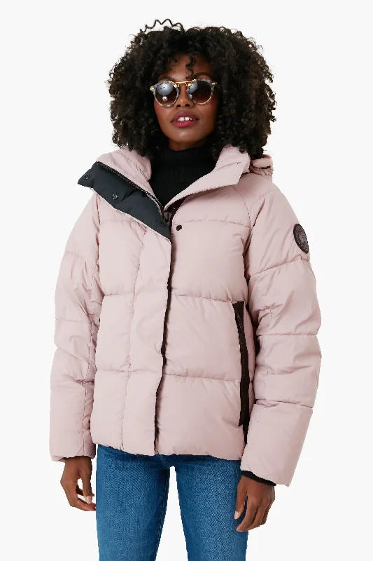 Women's Everyday Clothes Black Label Lucent Rose Junction Parka