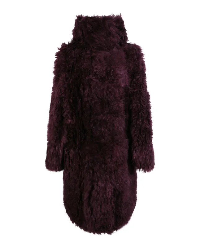 Charming Women's Outfit For Special Occasions Faux Fur Coat