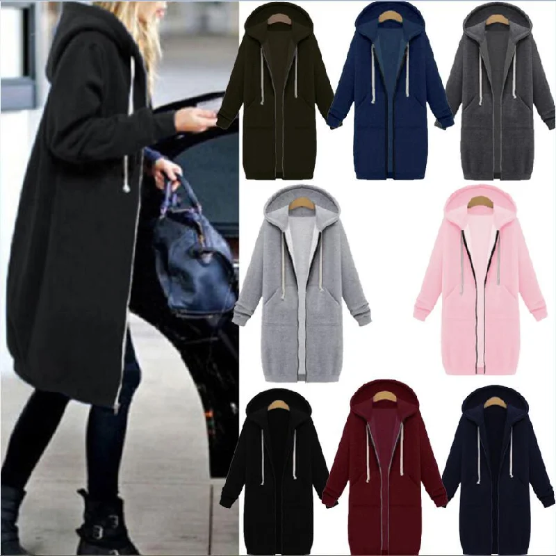 Women's Everyday Clothes 2018 Autumn Winter Coat Women Jacket Plus Size 5XL Ladies Retro Zipper Up Bomber Women Jacket Hat Casual Coat Outwear