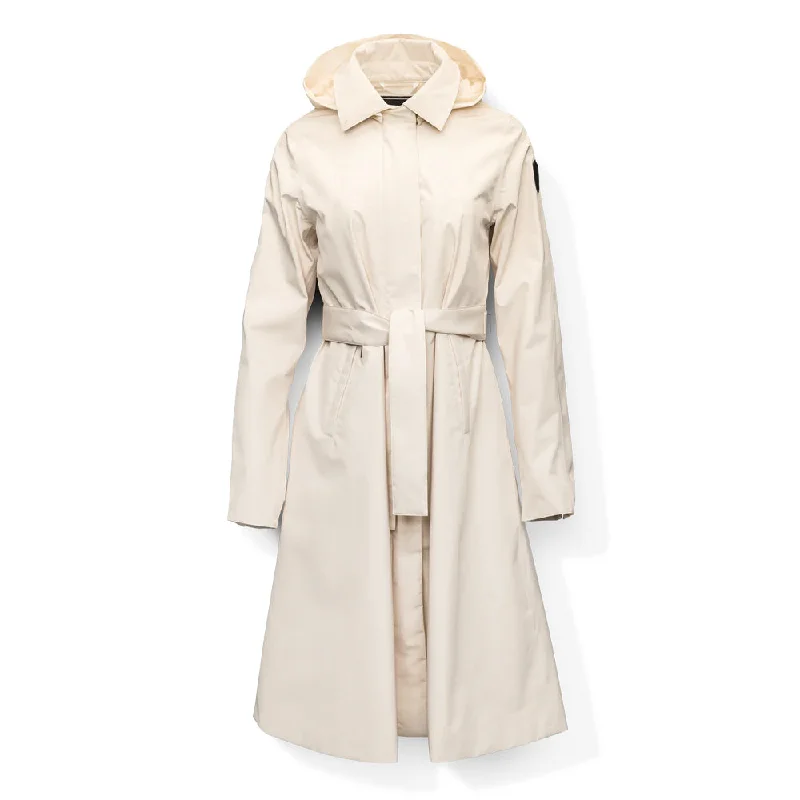 Modern Women's Clothes Ivy Ladies Tailored Trench Coat Wheat