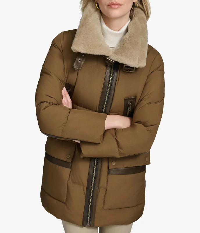 Women's Elegant Apparel Dutton Aviator Style Jacket