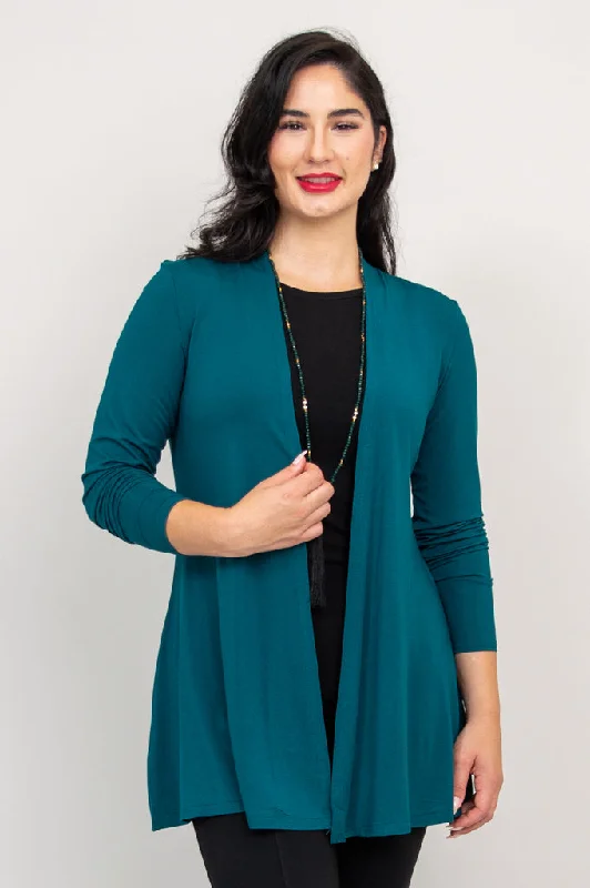 Women's Clothing Sets Chopra Jacket, Teal, Bamboo