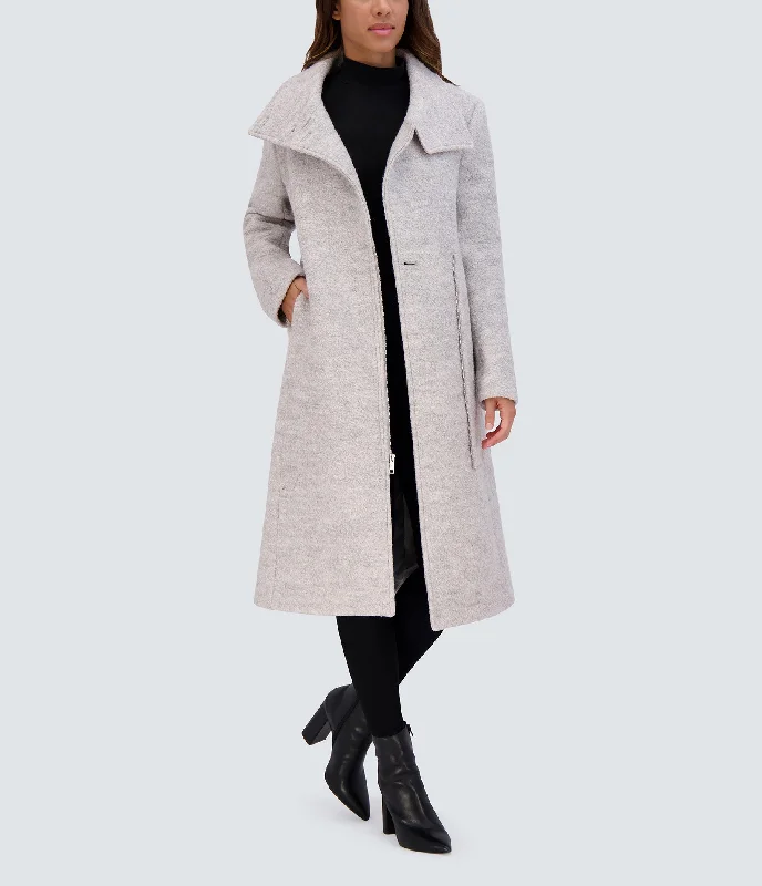 Women's Clothing With Trendy Designs Geller Textured Wool Coat