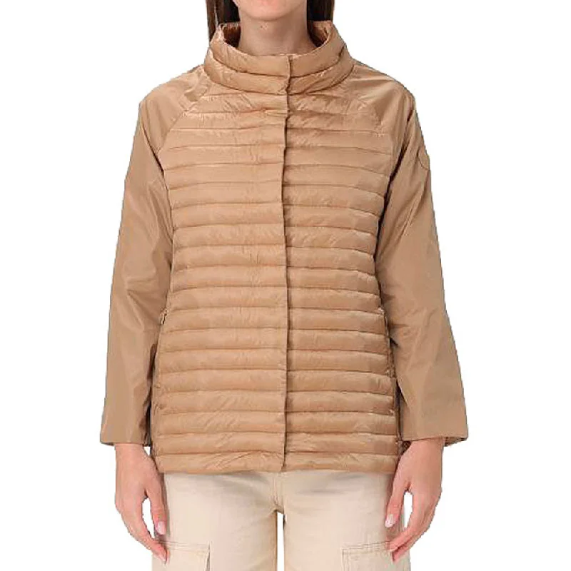 Classic Clothes For Women Women's Goldie bi-material jacket Shore Beige