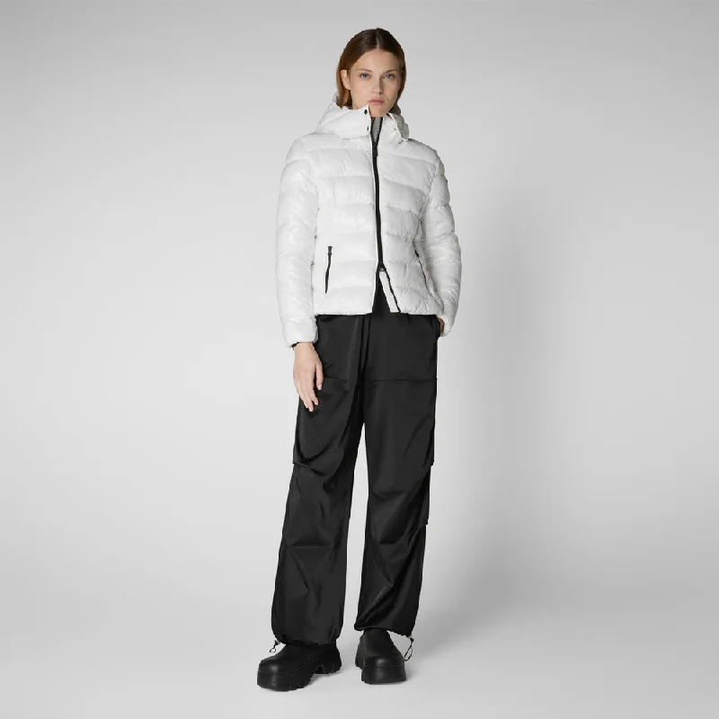 Huge Fashion Markdowns – Update Your Closet Now Women's Cosmary Hooded Puffer Jacket in Off White