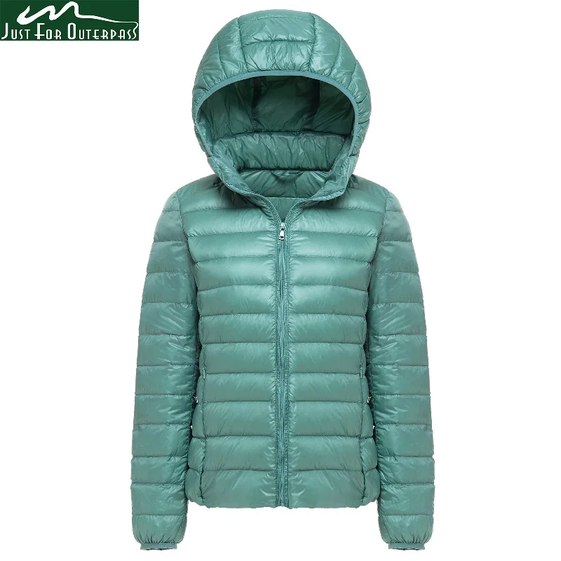 Women's Outerwear Clothing 2018 New Brand 90% White Duck Down Jacket Women Autumn Winter Warm Coat Lady Ultralight Duck Down Jacket Female Windproof Parka