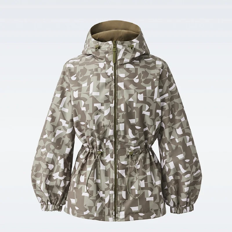 Seasonal Clearance Sale – Big Savings On Trendy Looks Women's DELIA Hooded Rainwear Jacket Matcha