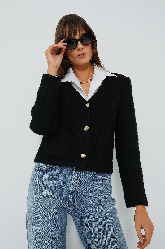 Women's Clothing For Holiday Travel Black Anitta Woven Jacket