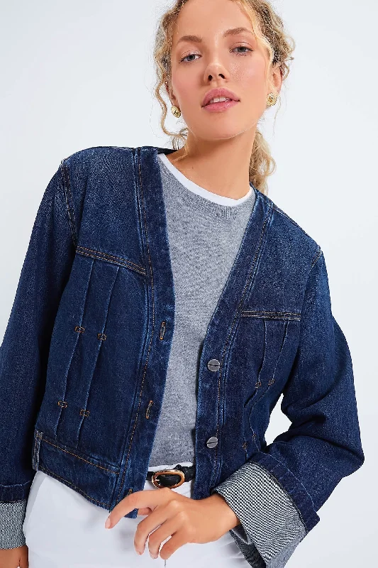 Everyday Fashion Deals – Chic Looks For Less Dark Wash Dusty Jacket