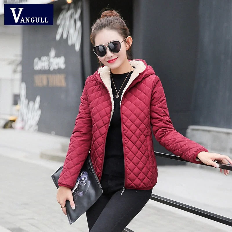 Women's Evening Apparel 2018 new winter woman lady sweet new year soft casual solid multicolor all match fashion light warm coat outwear parkas woman