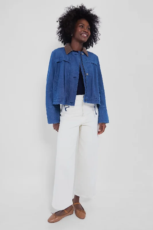 Women's Garments Denim Cropped Connolly Jacket