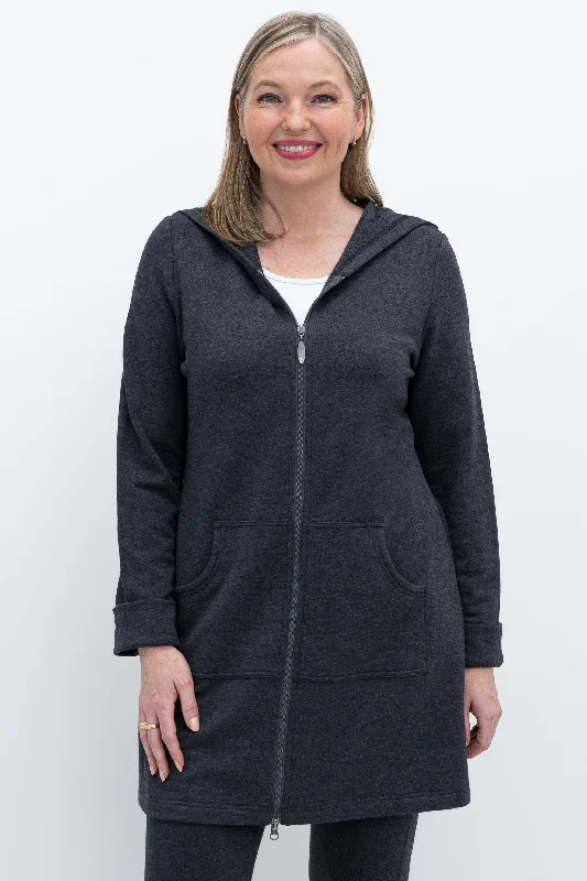 Women's Sports Apparel Cortes Jacket, Graphite, Bamboo