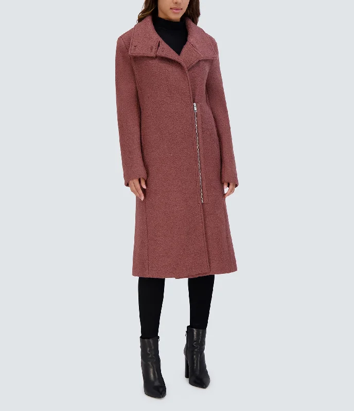 Timeless Women's Clothing Geller Textured Wool Coat