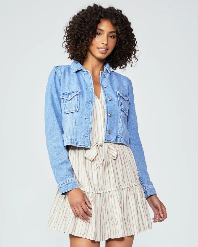 Limited-Stock Sale – Stylish Outfits At Lower Prices Cropped Denim Pacey Jacket