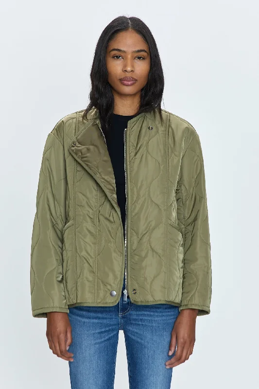 Women's High-Fashion Garments Elva Quilted Jacket