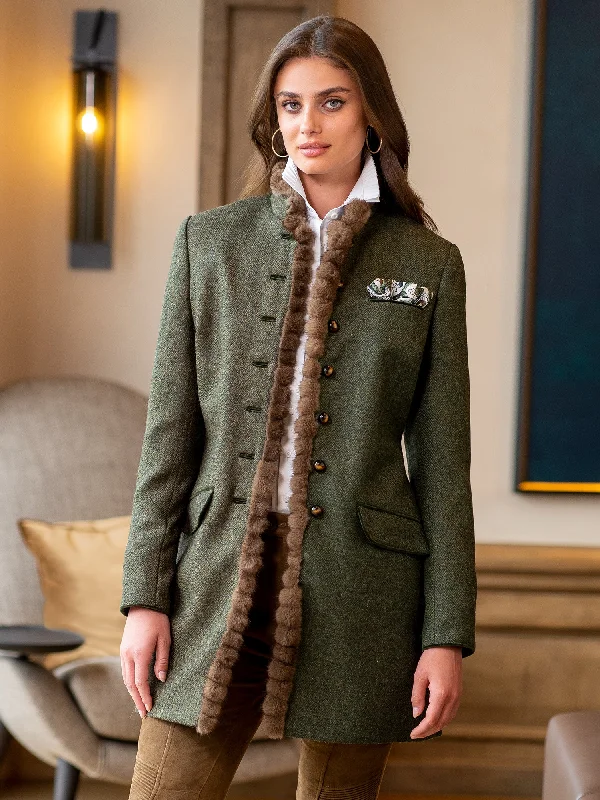 Women's Casual Garments Ana Tweed Kneecoat
