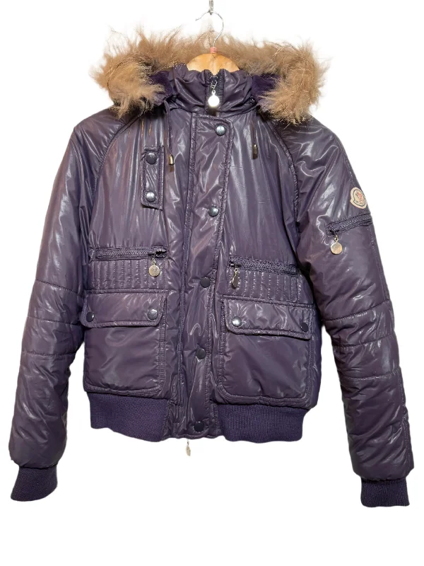 Women's Plus-Size Outfit Moncler Shiny Puffer Jacket (Women’s Size S)